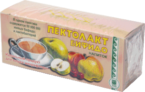 Пектолакт бифидо, пакетики с сухой смесью, 50 г