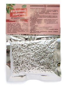 Завтрак кедровый для здоровья сердца с боярышником и амарантом, 40 г
