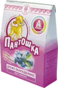 Драже «Пантошка-A», 80 г
