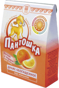 Драже «Пантошка», 80 г