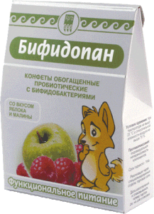 Конфеты обогащенные пробиотические «Бифидопан», 70 г