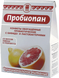 Конфеты обогащенные пробиотические «Пробиопан», 60 г