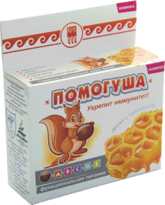 Драже детское с прополисом «Помогуша», 80 г