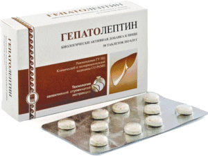 Концентрат пищевой «Гепатолептин» таблетки, 50 шт