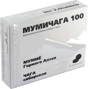 Концентрат пищевой «Мумичага» таблетки, 100 шт