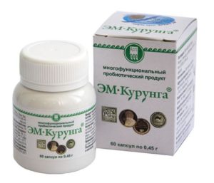 Продукт метабиотический «ЭМ-Курунга», капсулы, 60 шт по 0,45 г