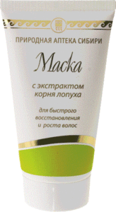 Маска с экстрактом корня лопуха, 150 мл