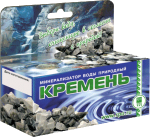 Минерализатор воды природный «Кремень», 60 г
