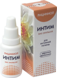 Эмульсия «Рициниол Интим», 15 мл