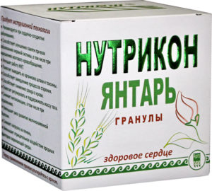Нутрикон Янтарь, гранулы цилиндрические 350 г